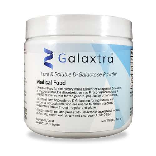 Galaxtra Pure and Soluble D-Galactose Powder, 375g