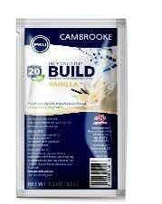 Cambrooke Glytactin Build 20/20 PKU Oral Supplement Powder, Vanilla, 1.2 oz., 35313, 1 Each