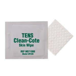 TENS Clean-Cote Skin Wipe, MS71000, Box of 50