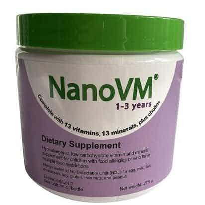 NanoVM 1-3 Years Pediatric Dietary Supplement Powder, 275 g, 1113, 1 Each
