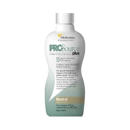 ProSource Plus Collagen & Whey Protein Formula, Neutral, 32 oz., 11651, 32 oz. - 1 Each