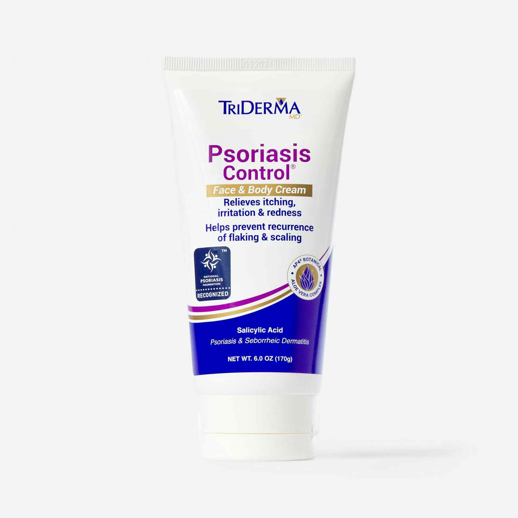 TriDerma MD Medical Strength Psoriasis Control Cream, 6 oz.