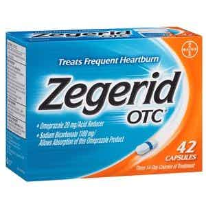 Zegerid OTC Heartburn Relief Capsules, 42 Tablets, 41100806772, 1 Each