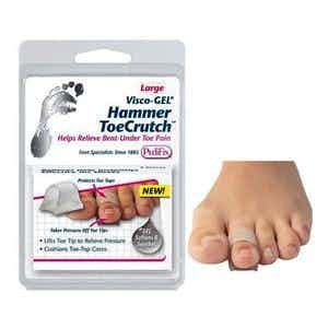 Visco-Gel Hammer Toe Crutch, P1037-M, Medium - 1 Each