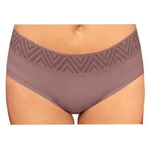Thinx Hiphugger Period Protective Underwear, Dusk, Moderate Absorbency, THHH011304, Large (30-31") - 1 Each