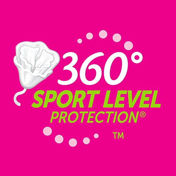 Playtex Sport Tampons, Unscented, Super Plus Absorbency