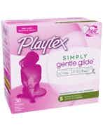 Playtex Simply Gentle Glide Tampons, Scented, Super Absorbency, 02692, Box of 36
