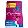 Carefree Thong Panty Liner, Unscented, Regular, 07001, Case of 588 (12 Packs)