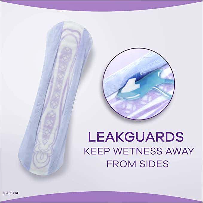Always Discreet Incontinence Pads, Heavy Absorbency
