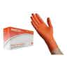 Cardinal Health Ambitex Pro Nitrile Examination Glove, Powder-Free, Orange, NMD6201T, Medium - Box of 100