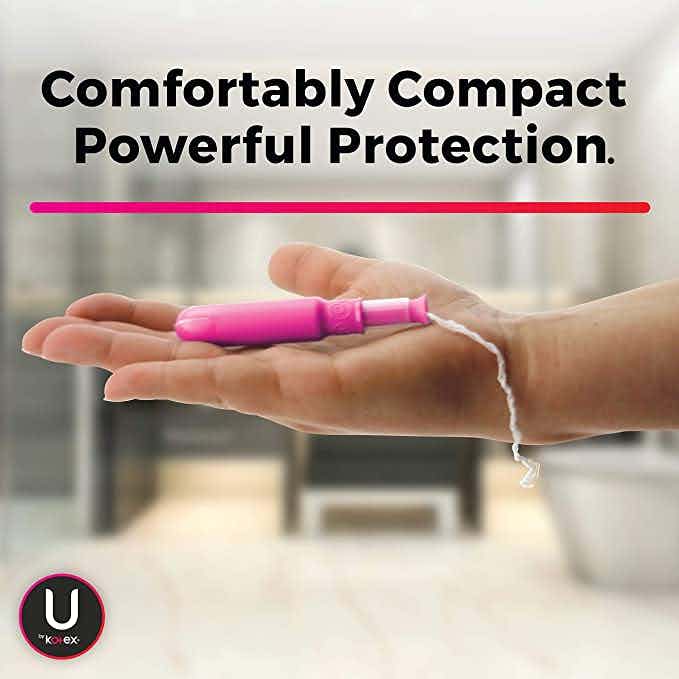 U by Kotex Click Compact Tampons, Super Plus Absorbency