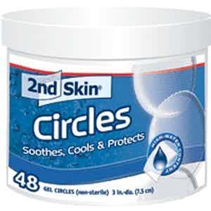 2nd Skin Gel Circles Hydrogel Moist Pads, 3", 10-603-00, 1 Each
