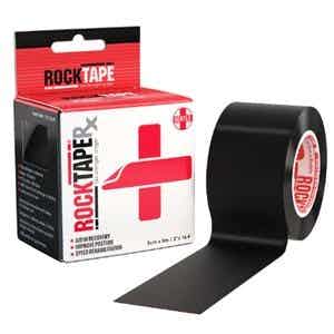 RockTapeRx Kinesiology Tape, 2" X 16.4', 800806, Black - 1 Each
