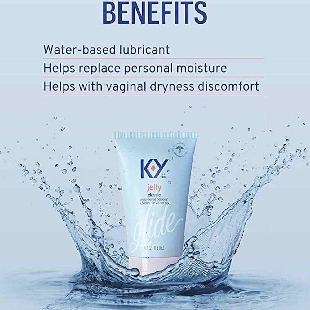 K-Y Personal Lubricated Jelly, 4 oz., 5035688, 1 Each