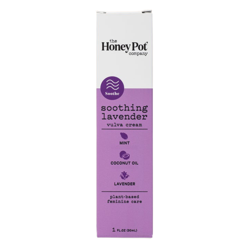 The Honey Pot Soothing Lavender Vulva Cream, 8575, 1 Each