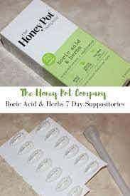 The Honey Pot Boric Acid & Herbs Suppositories