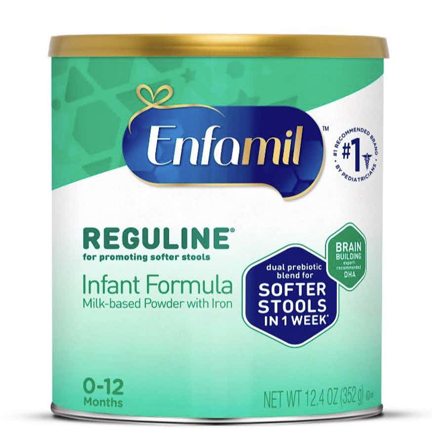 Enfamil Reguline Infant Formula, Powder, 12.4 oz., 167002, 1 Each