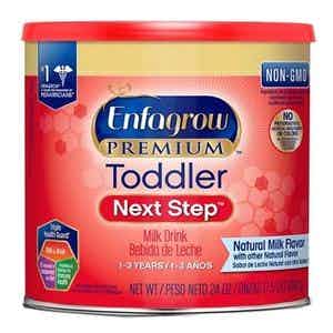 Enfagrow PREMIUM Toddler Next Step Drink, Natural Milk, Powder, 24 oz., 167206, 1 Each