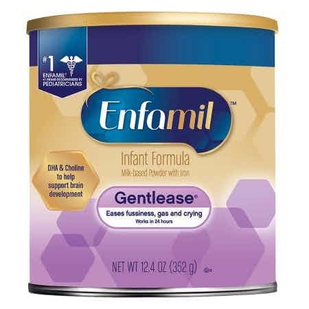 Enfamil Gentlease Infant Formula, Powder, 12.4 oz., 174101, 12.4 oz. Can - 1 Each