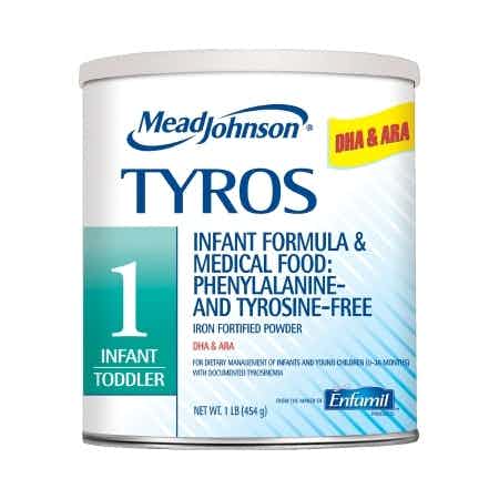 Mead Johnson Tyros 1 Infant Formula & Medical Food Iron Fortified Powder, 16 oz., 893001, 1 Each