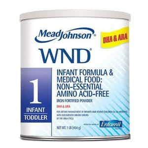 Mead Johnson WND 1 Infant Formula & Medical Food Non-Essential Amino-Acid Free Iron Fortified Powder, 1 lb, 893401, 1 Each