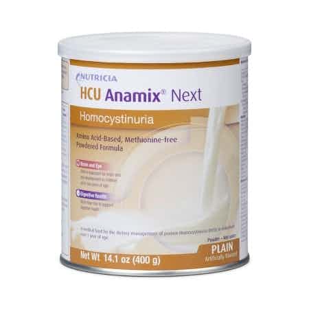 Nutrica HCU Anamix Next Homocystinuria Oral Supplement, Unflavored, Powder, 89470, 400g Can - 1 Each