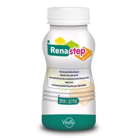 Vitaflo Renastep Pediatric Renal Oral Supplement/Tube Feeding Formula, Ready-to-Use Liquid, Vanilla, 6.7 oz., 24842, Box of 15