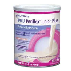 Nutricia PKU Periflex Junior Plus Amino-Acid Based Phenylalanine-free Powdered Formula, Berry, 14.1 oz., 89474, 1 Each