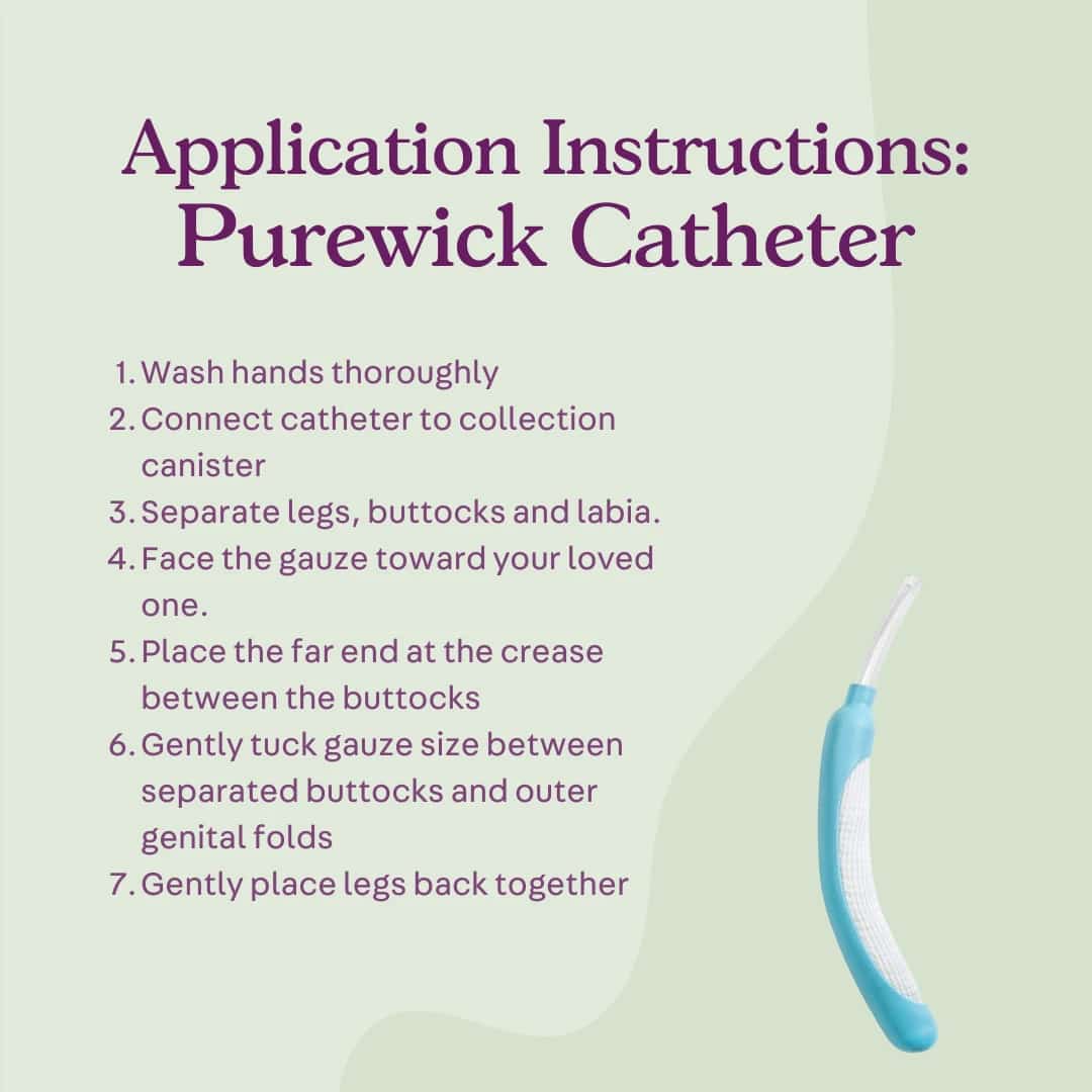 PureWick Urine Collection System with Battery