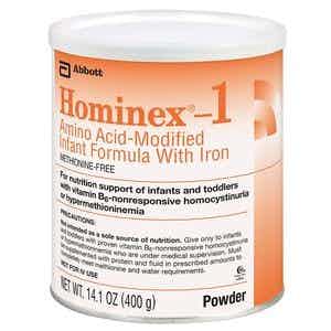 Abbott Hominex-1 Amino-Acid Modified Infant Formula with Iron, Powder, 14.1 oz., 67040, Case of 6