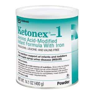 Abbott Ketonex-1 Amino Acid-Modified Infant Formula with Iron, Powder, 14.1 oz., 67048, Case of 6