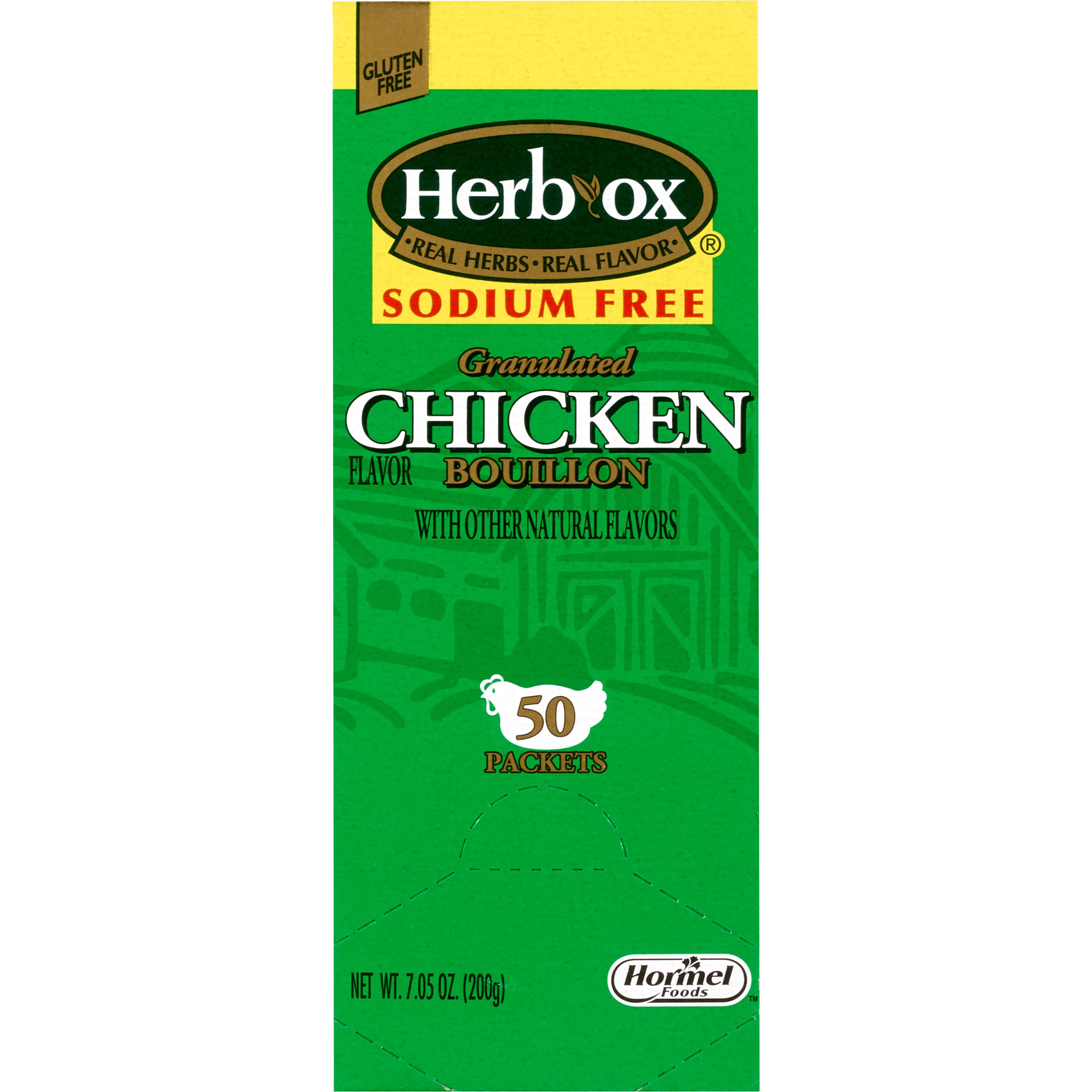 Herb-Ox Chicken Flavor Bouillon Instant Broth, Sodium Free