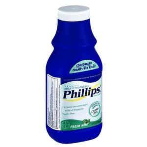Phillips' Milk of Magnesia Liquid, Fresh Mint, 12 oz, 312843363052, 1 Each