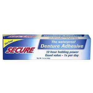 Secure Denture Adhesive, N7631, 1 Each