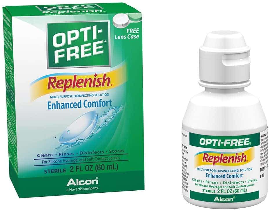 Opti-Free Replenish Contact Lens Solution, 2 oz, 0065035739, 1 Each
