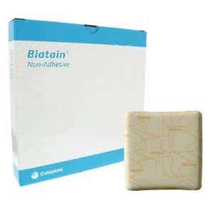 Coloplast Biatain Non-Adhesive Foam Dressing, Sterile, 4 X 4", 3410, Box of 10