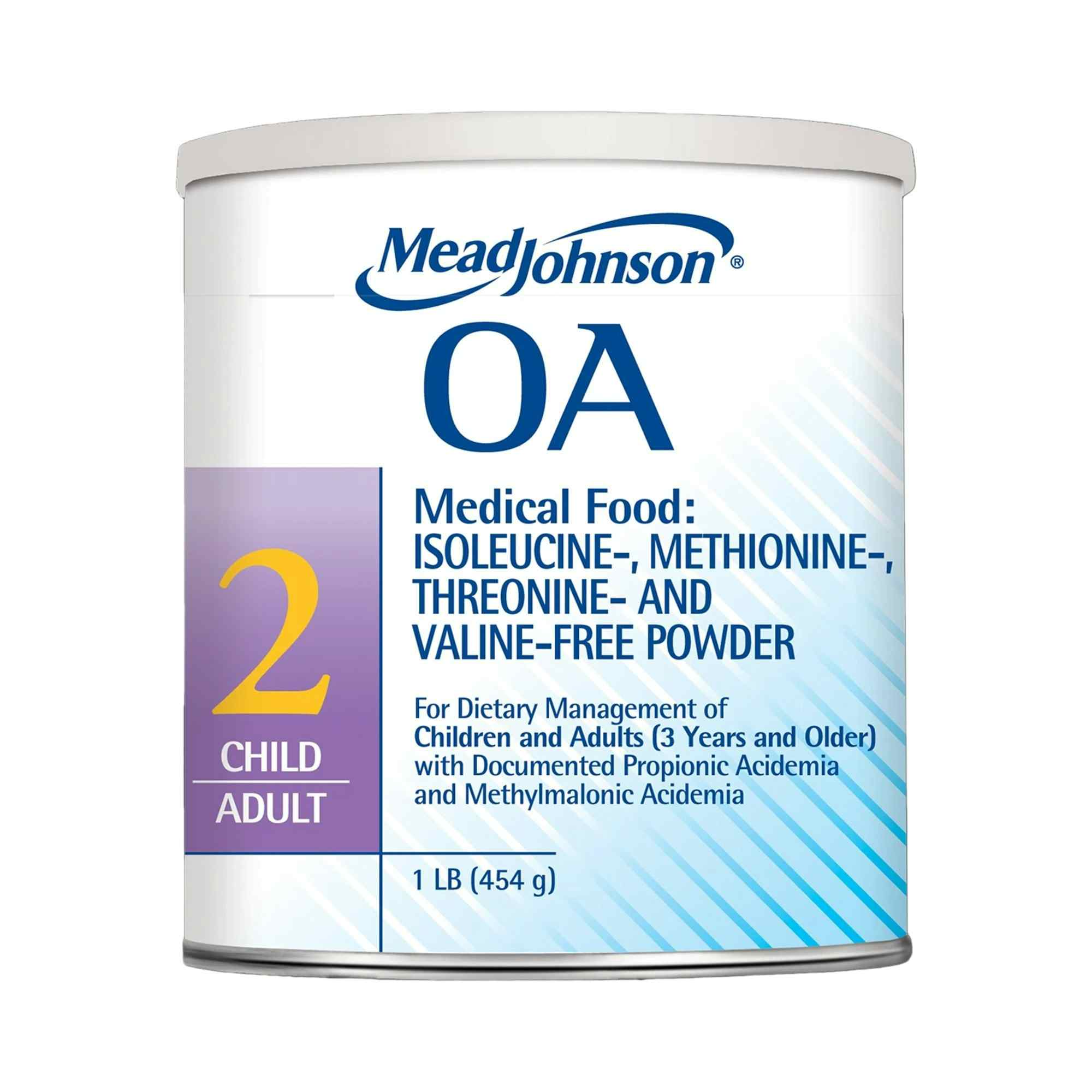 OA 2  Propionic Acidemia Oral Supplement, Unflavored, 1 lb., 891701, 1 Each