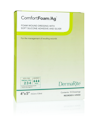 DermaRite ComfortFoam/Ag Foam Wound Dressing with Soft Silicone Adhesive and Silver, Sterile, 4 X 4"