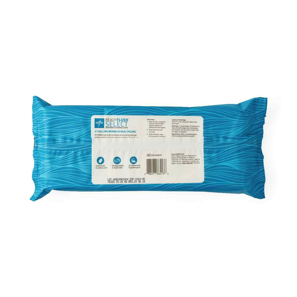 ReadyFlush SELECT Flushable Personal Cleansing Wipes
