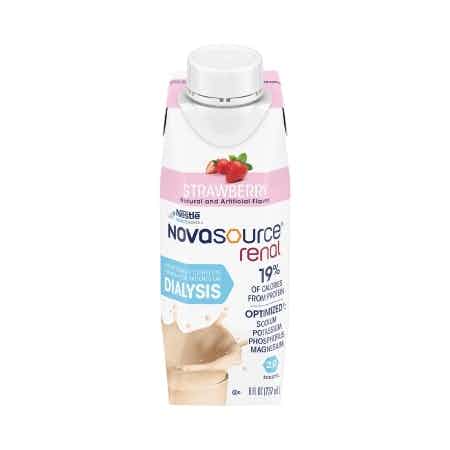 Novasource Renal Oral Supplement, Strawberry Flavor, 8 oz., 00043900369228, Case of 24