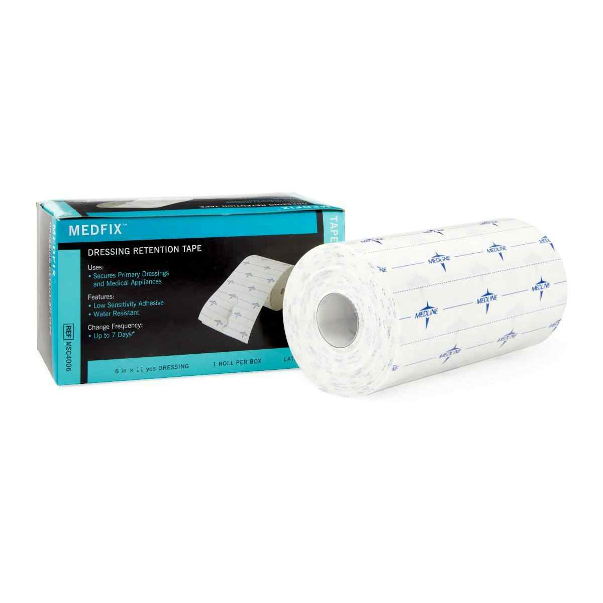 MedFix Dressing Retention Tape, MSC4006, 6" X 11 yd - 1 Roll