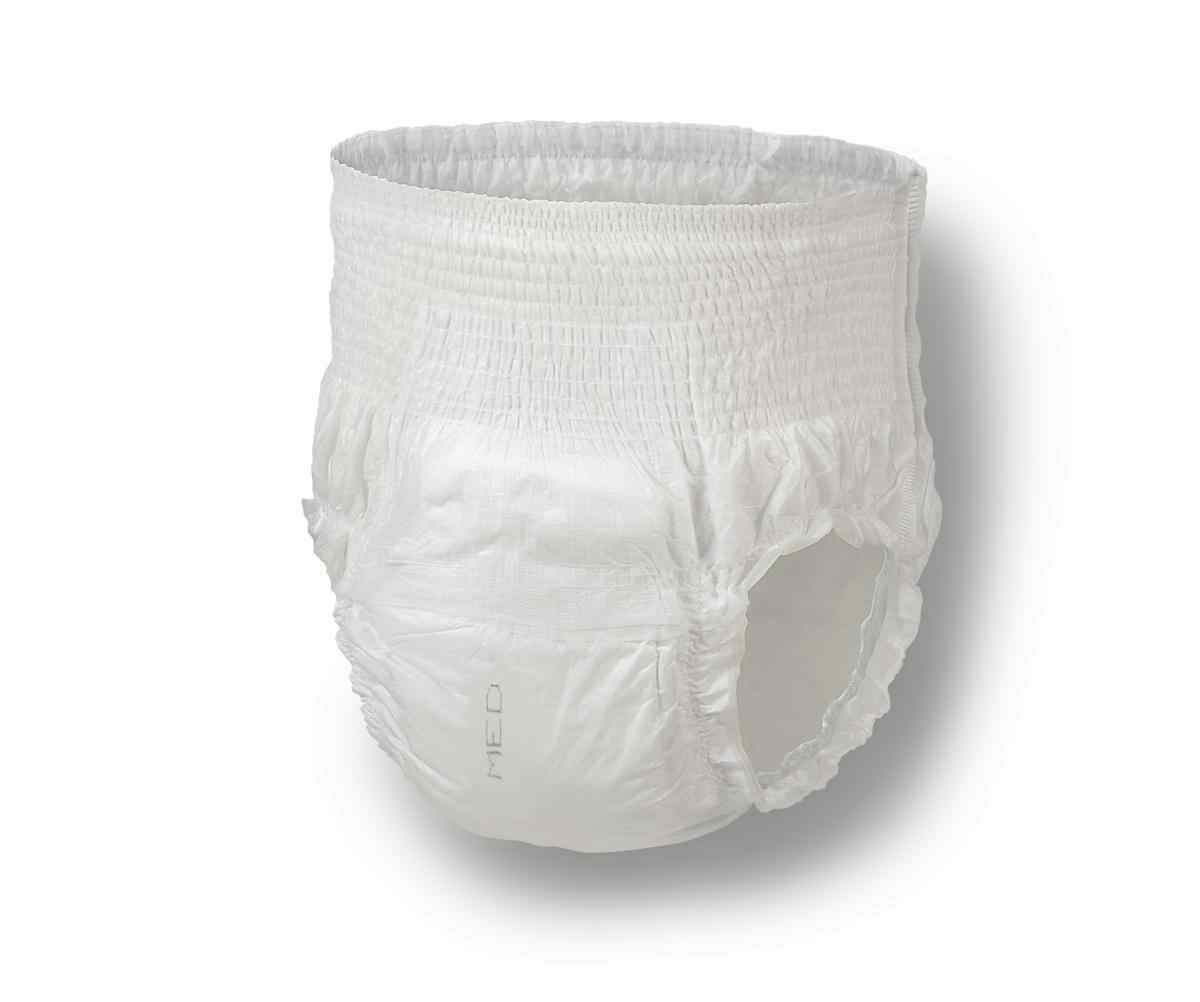 Medline Absorbent Protective Underwear, Heavy Absorbency, PUW05, L (40-56") - Case of 80