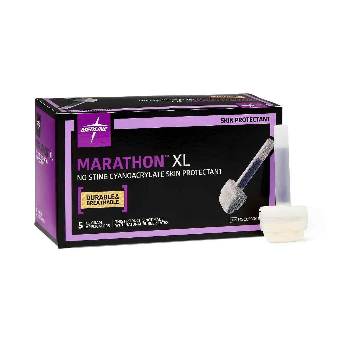 Medline Marathon XL Liquid Skin Protectant, MSC093001XL, Box of 5