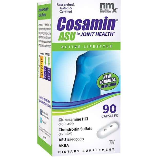 Cosamin ASU for Joint Health Dietary Supplement, 90 Capsules, COSMASU90, 1 Bottle