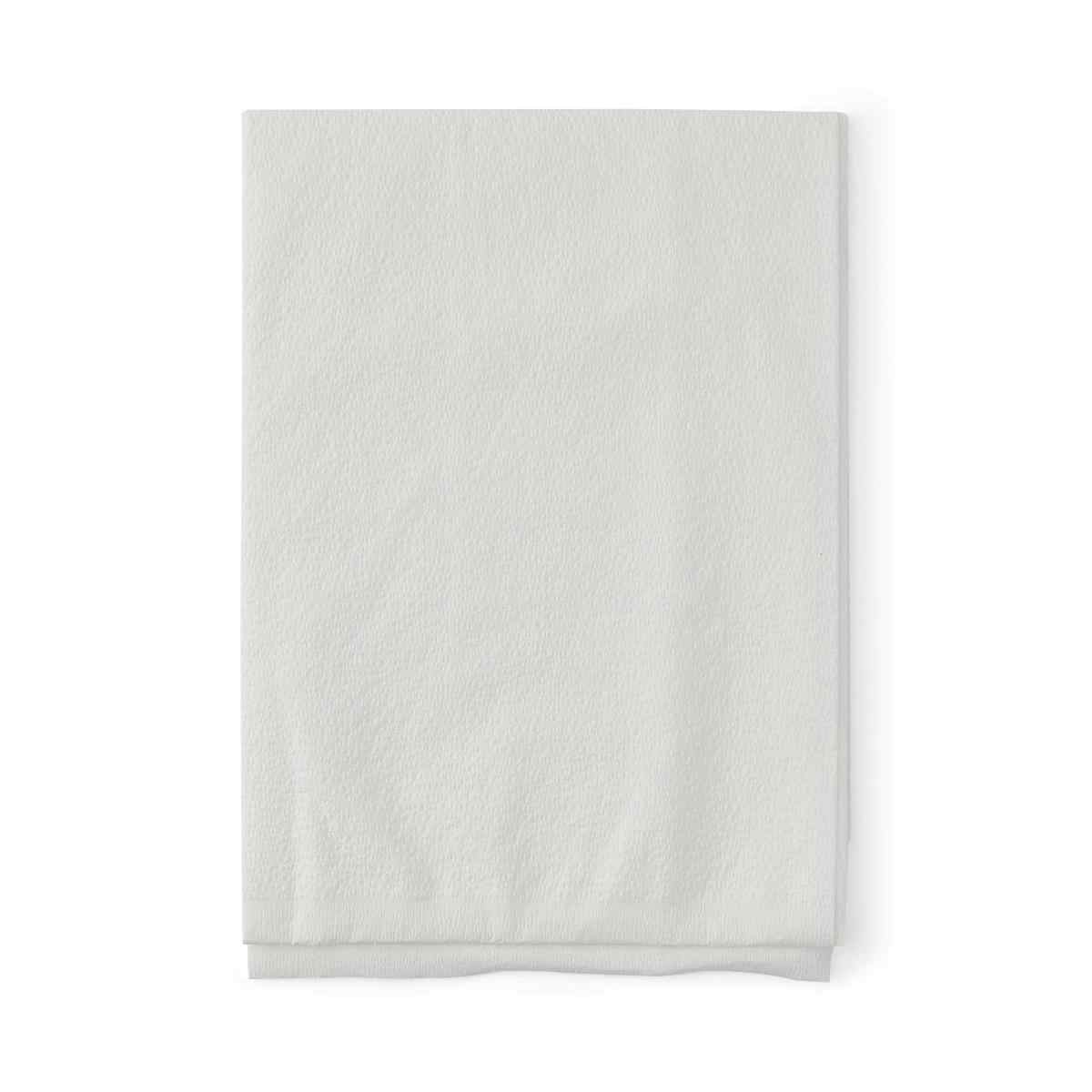 Medline Poly Tissue Disposable Pillowcases , NON24345, White - 21" X 30" - Case of 100