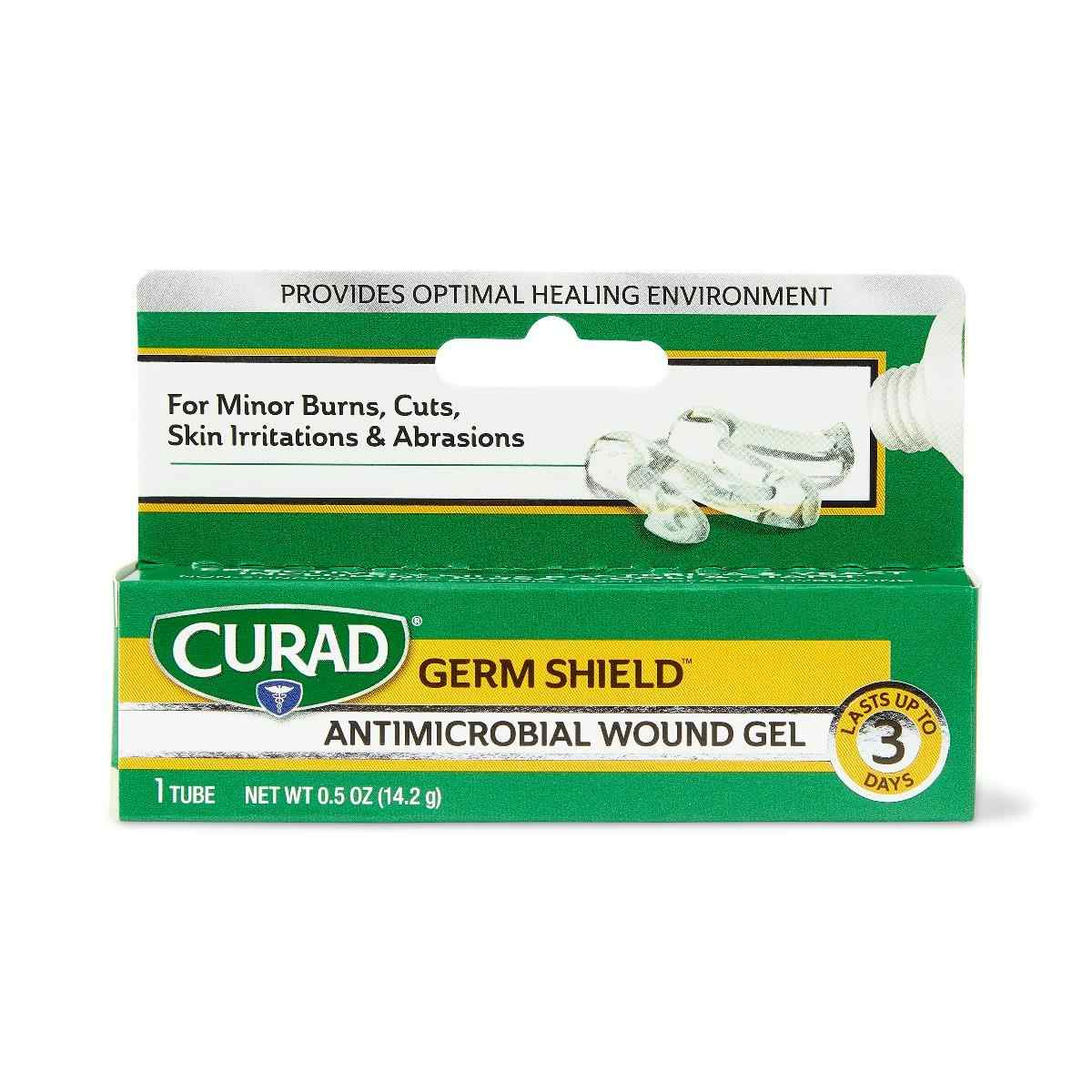 Curad Germ Shield Wound Gel Ointment, 0.5 oz. Tube, CUR45951GSV1H, 1 Each 