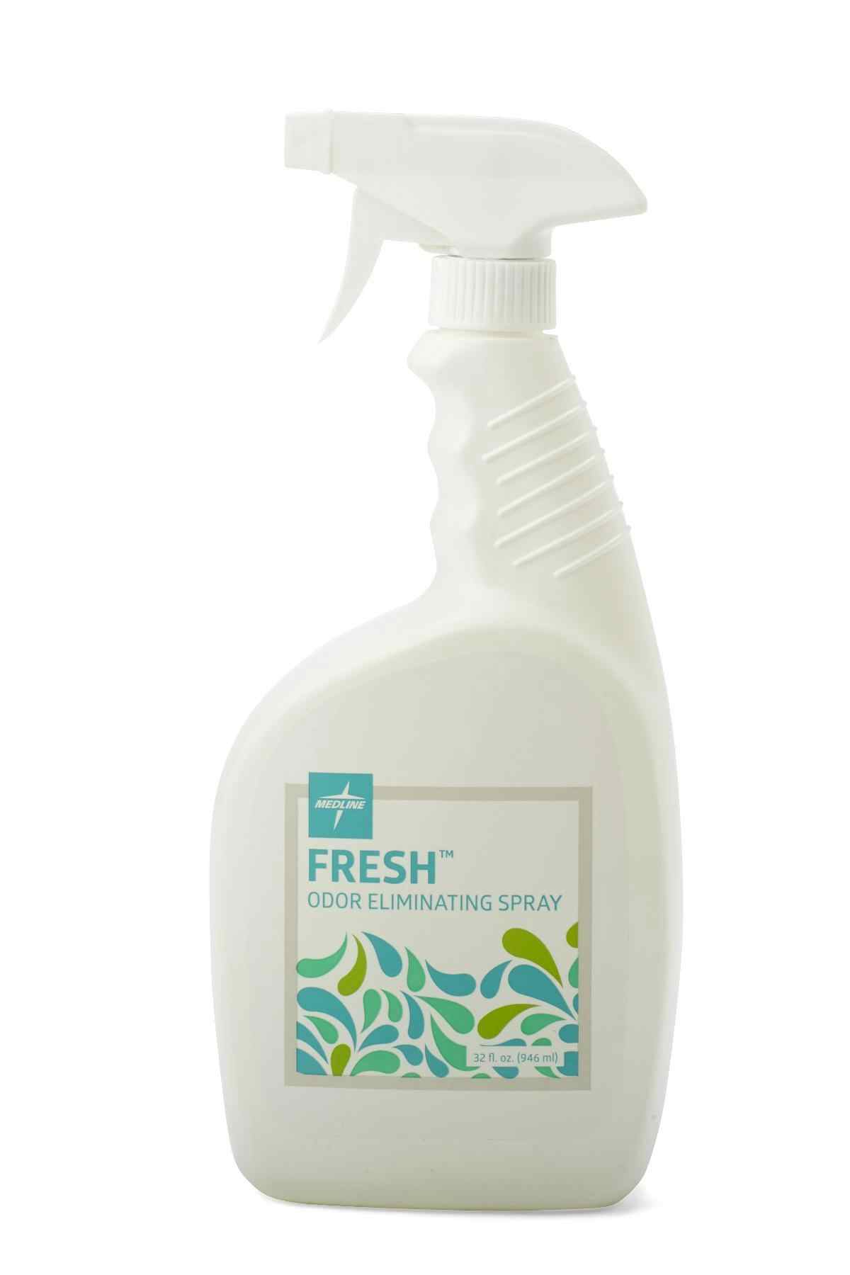 Medline Fresh Naturals Odor Eliminator Spray, MF553, 32 oz. - Case of 6