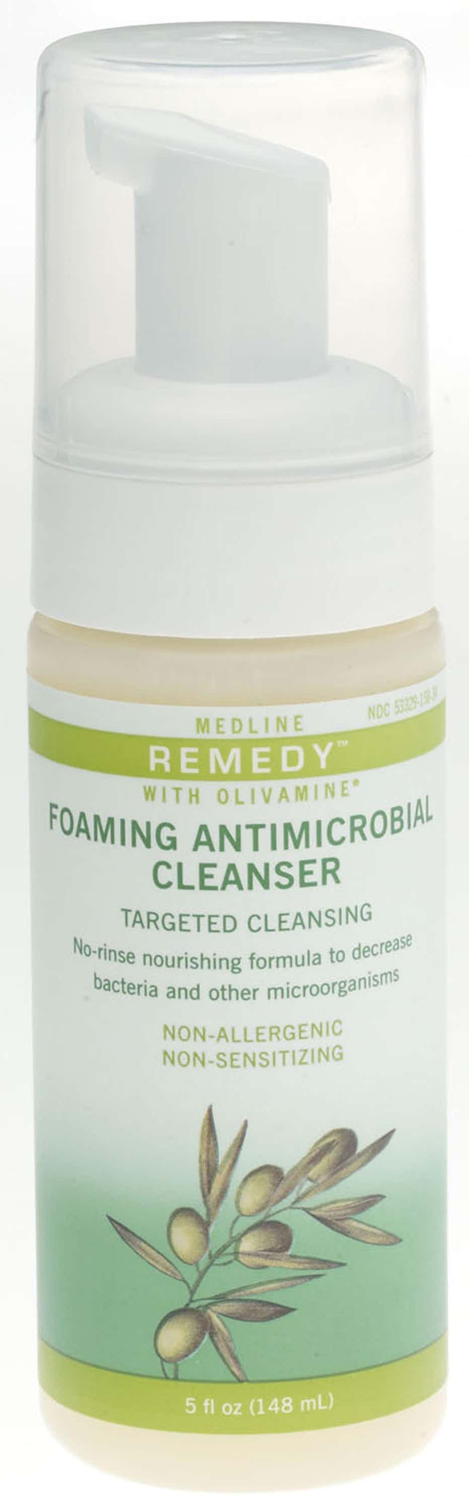 Remedy Olivamine Foaming Antimicrobial Cleanser, MSC094205FOAM, 5 oz. - Case of 12
