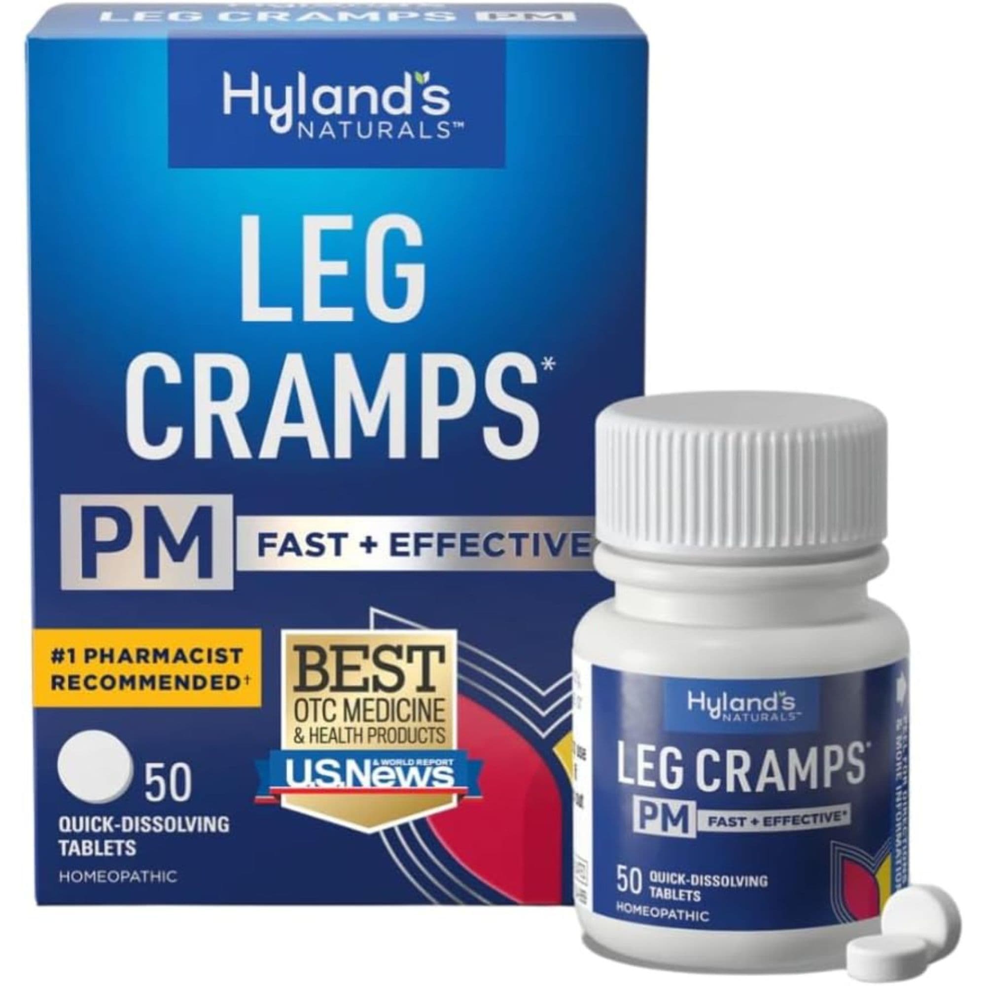 Hyland's Leg Cramps PM, 50 Tablets, 354973309371, 1 Each