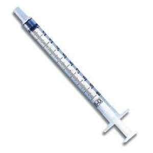 BD Slip Tip Tuberculin Syringe, 1mL, 309659, Box of 200
